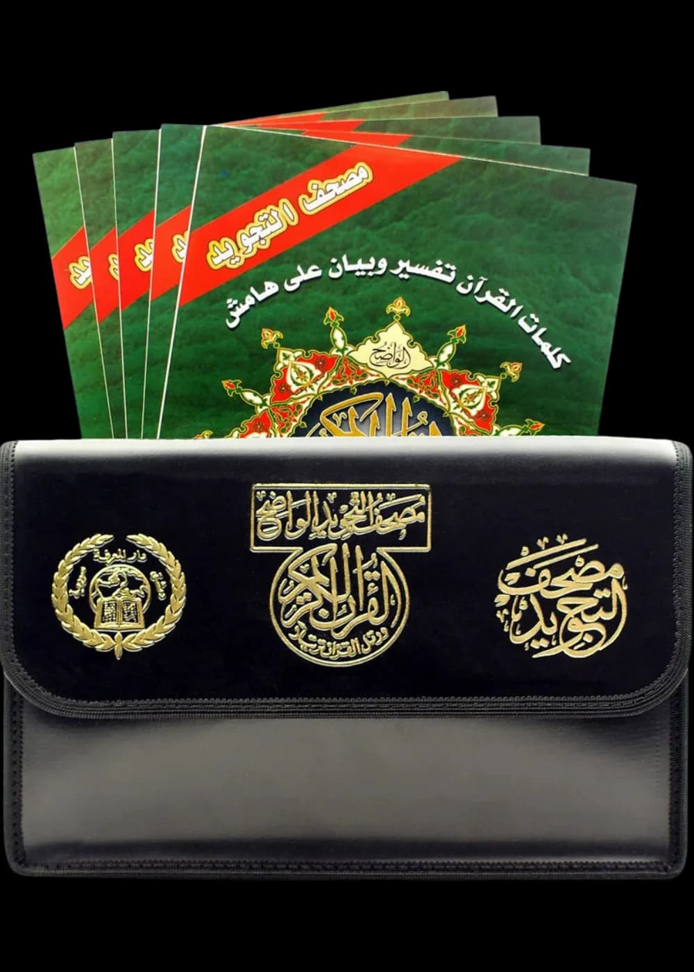 TAJWEED QURAN 30 JUZ SET - Large (Leather Case)